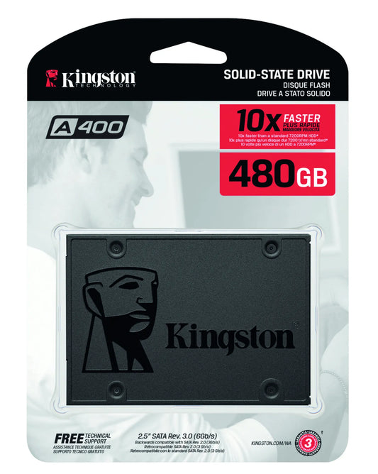 Kingston 480GB A400 SATA 3 2.5" Internal SSD