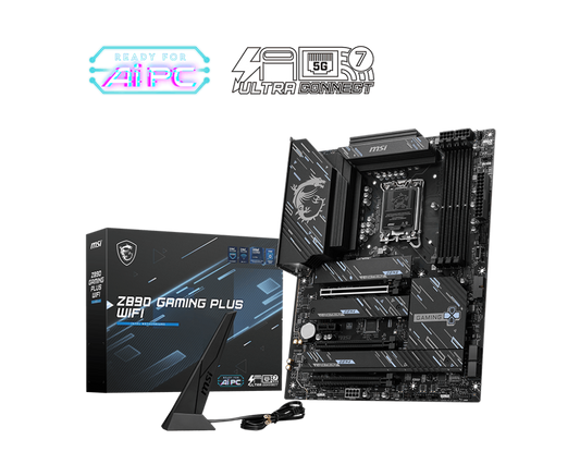 MSI Z890 Gaming Plus Wi-Fi Intel Motherboard / ATX Form Factor