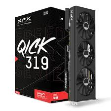 XFX Speedster QICK 319 RX 7700 XT Black Gaming