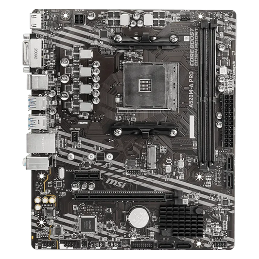 MSI A520M-A PRO AMD Ryzen M-ATX Motherboard